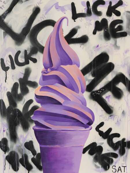 'Lick Me' Limited Edition 15x20 inch Print